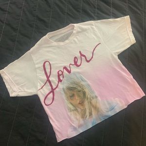 Taylor Swift Lover Crop Tee Small